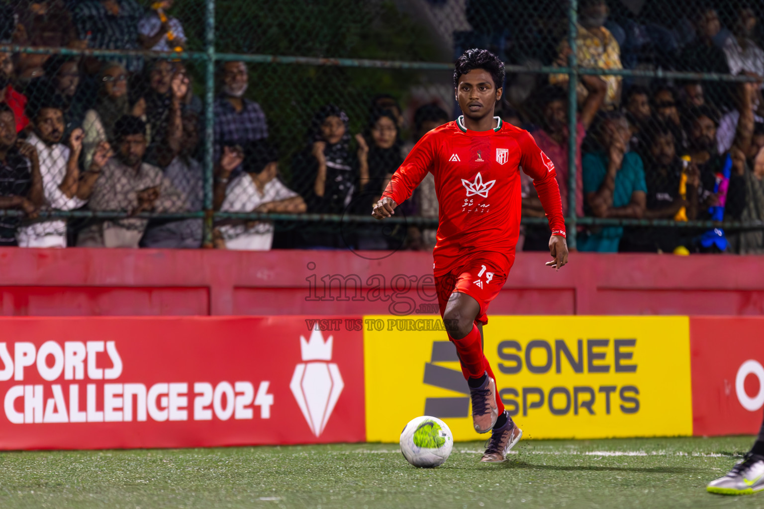 HA Kelaa vs HA Utheemu in Day 9 of Golden Futsal Challenge 2024 was held on Tuesday, 23rd January 2024, in Hulhumale', Maldives
Photos: Ismail Thoriq / images.mv