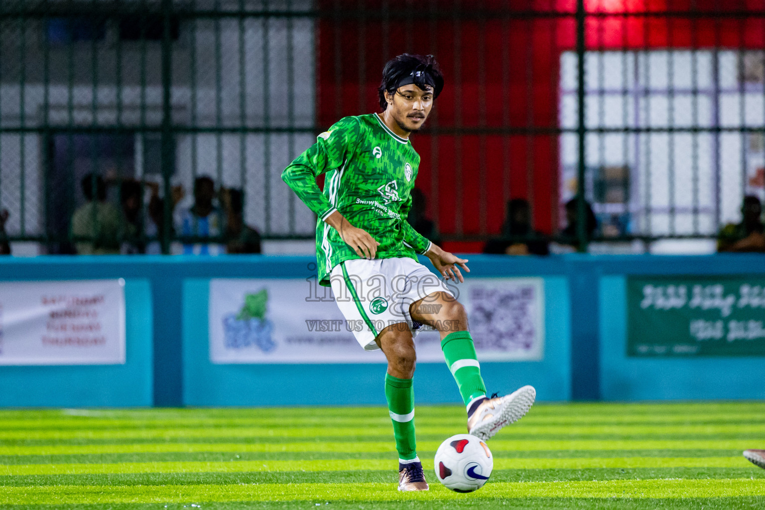 Fools SC vs FC Baaz in Day 2 of Laamehi Dhiggaru Ekuveri Futsal Challenge 2024 was held on Saturday, 27th July 2024, at Dhiggaru Futsal Ground, Dhiggaru, Maldives Photos: Nausham Waheed / images.mv