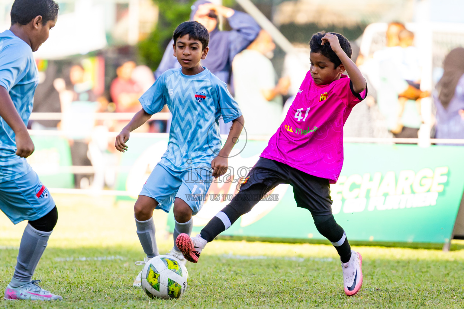 Day 2 of MILO Academy Championship 2025 (U-12) was held at Henveiru Stadium in Male', Maldives on Friday, 2nd May 2025. Photos: Nausham Waheed  / images.mv
