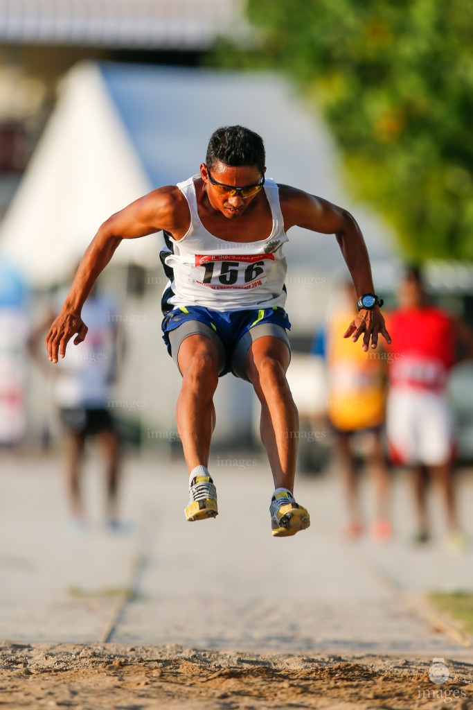 Day 1 of 26th National Athletics Championship in Male', Maldives, Thursday, October. 06, 2016.  (Images.mv Photo/ Hussain Sinan).