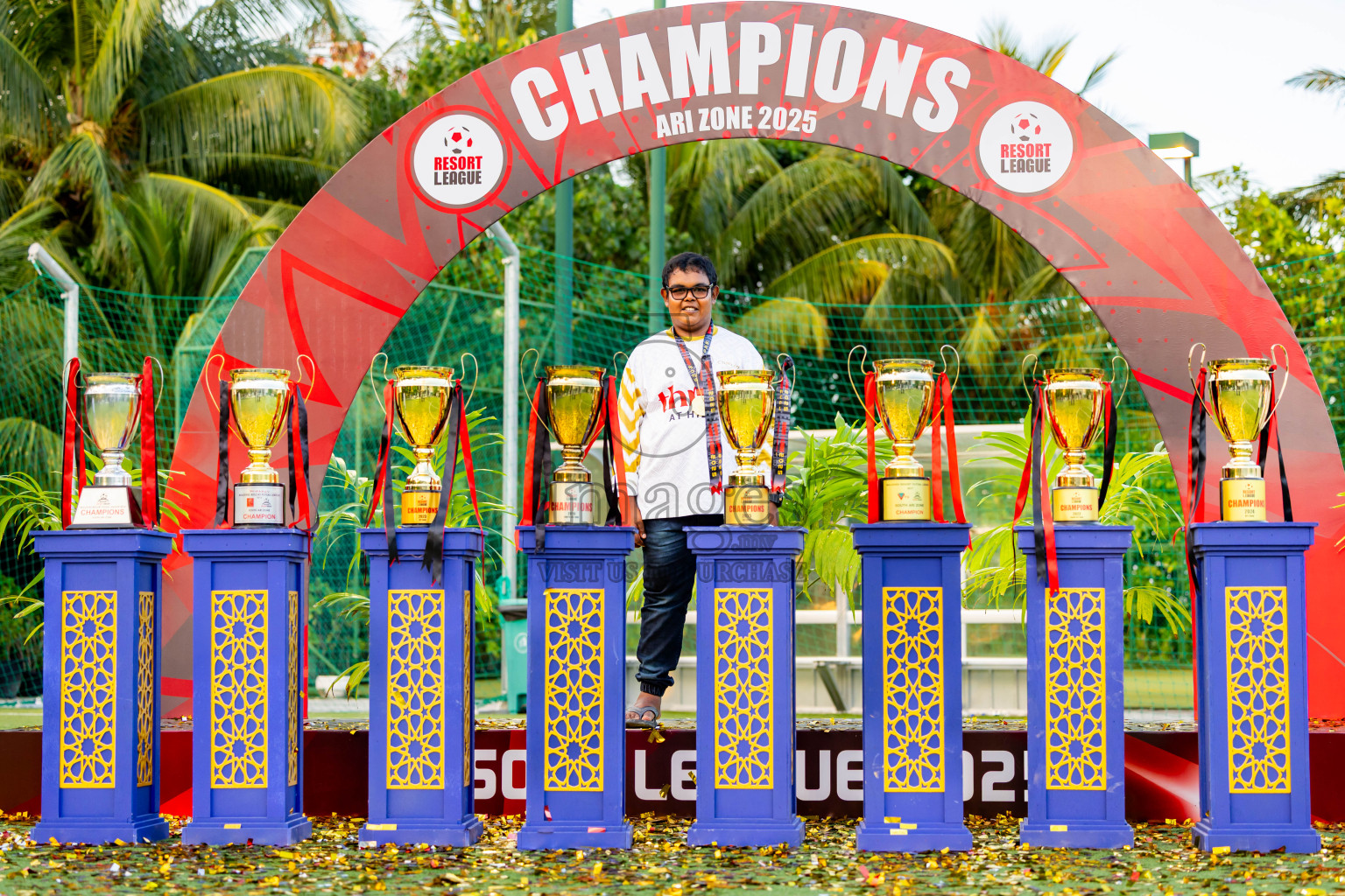 Barcelo vs Conrad in the Final of Resort League 2025 (Ari Zone) was held on Sunday, 28th June 2025 in Conrad Maldives Rangali Island, Alif Dhaalu Atoll, Maldives. Photos: Nausham Waheed / images.mv