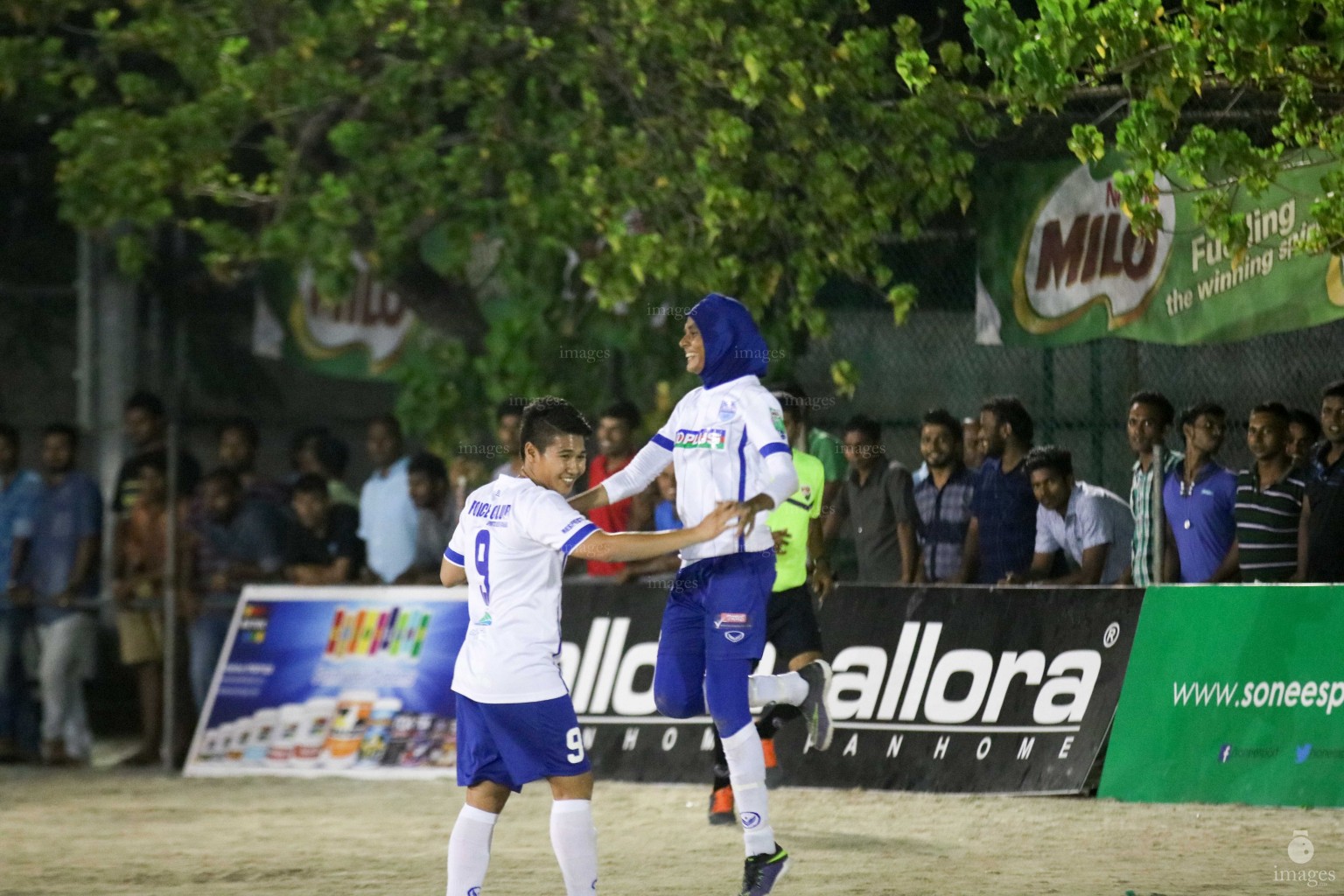 Day 13 of Club Maldives Cup Futsal Tournament in Male', Maldives, Thursday, April. 07, 2016.(Images.mv Photo/ Hussain Sinan).