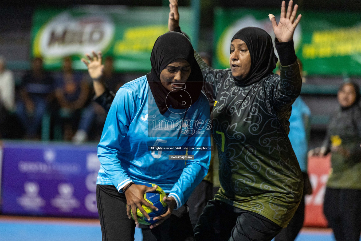 Day 5 of 7th Inter-Office/Company Handball Tournament 2023, held in Handball ground, Male', Maldives on Tuesday, 19th September 2023 Photos: Nausham Waheed/ Images.mv