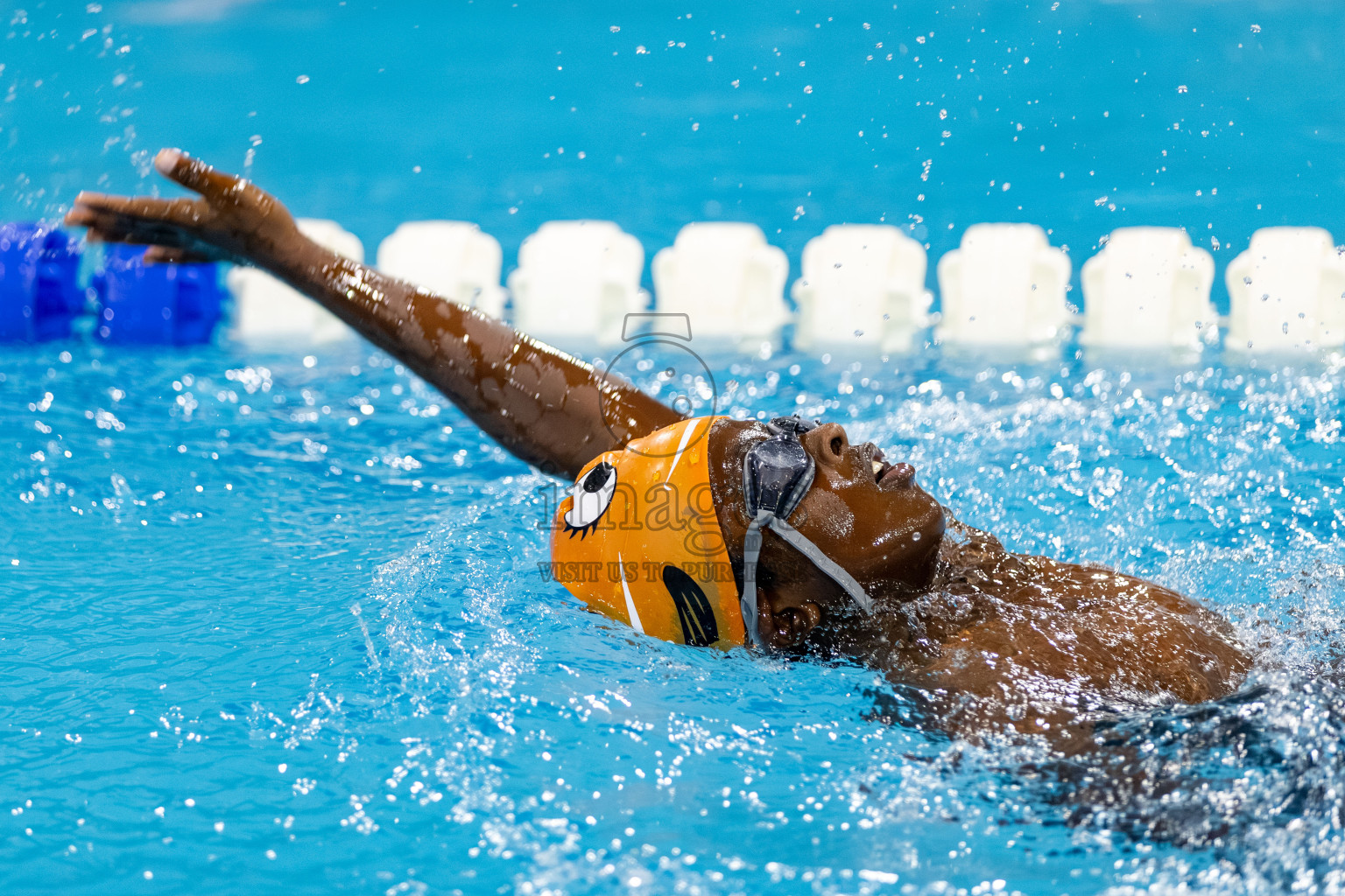 Day 4 of BML 6th National Kids Swimming Kids Festival 2025 held in Hulhumale', Maldives on Thursday, 6th November 2024. Photos: Hassan Simah / images.mv