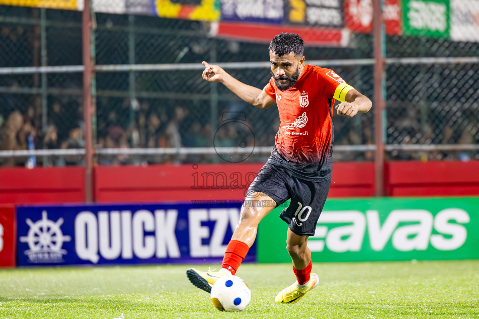 L Gan vs L Isdhoo in Laamu Atoll Finals Day 26 of Golden Futsal Challenge 2025 was held on Thursday , 30th January 2025, in Hulhumale', Maldives. Photos: Ismail Thoriq / images.mv
