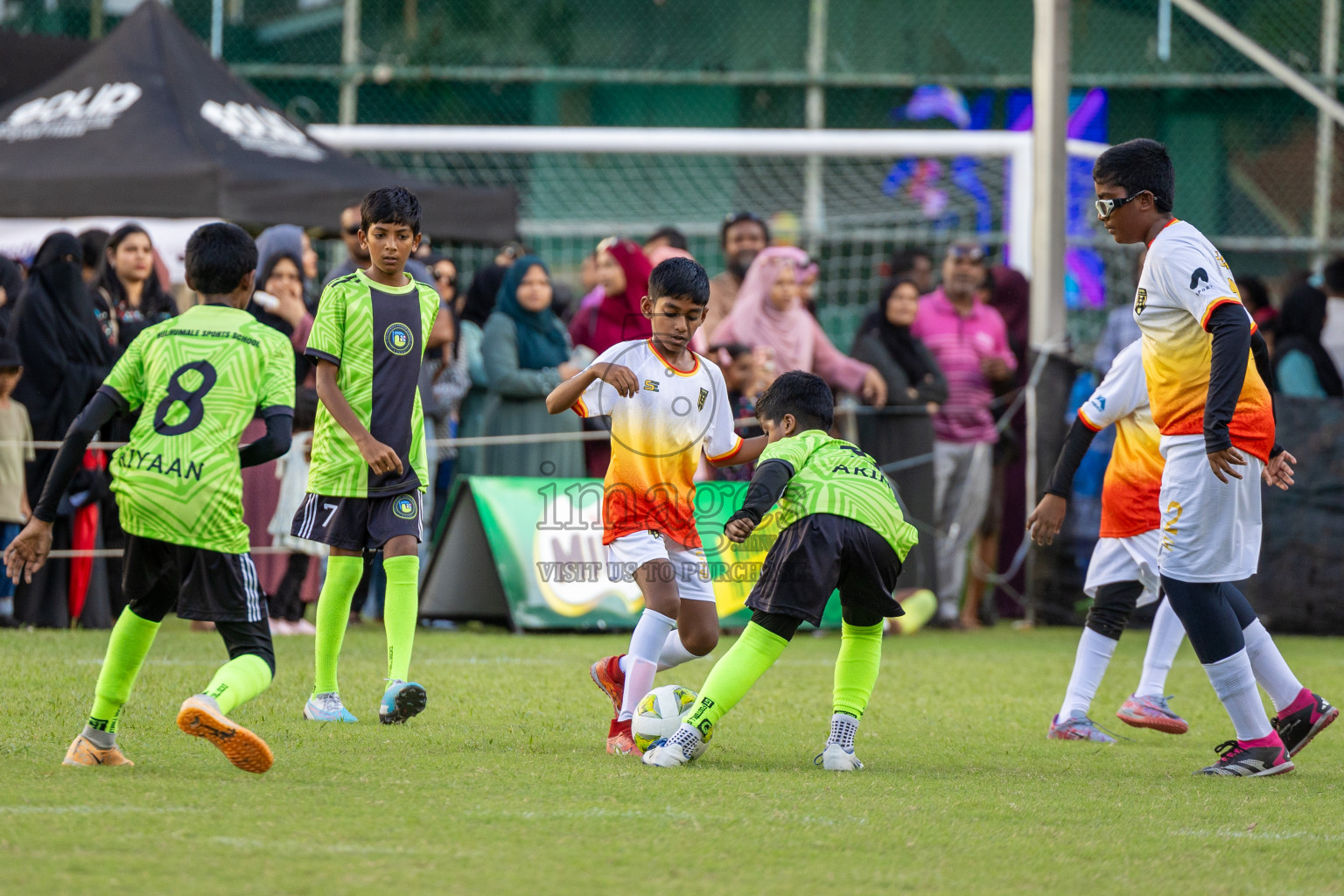 Day 1 of MILO Kids 7s Weekend 2024 held in Male, Maldives on Thursday, 17th October 2024. Photos: Shuu / images.mv