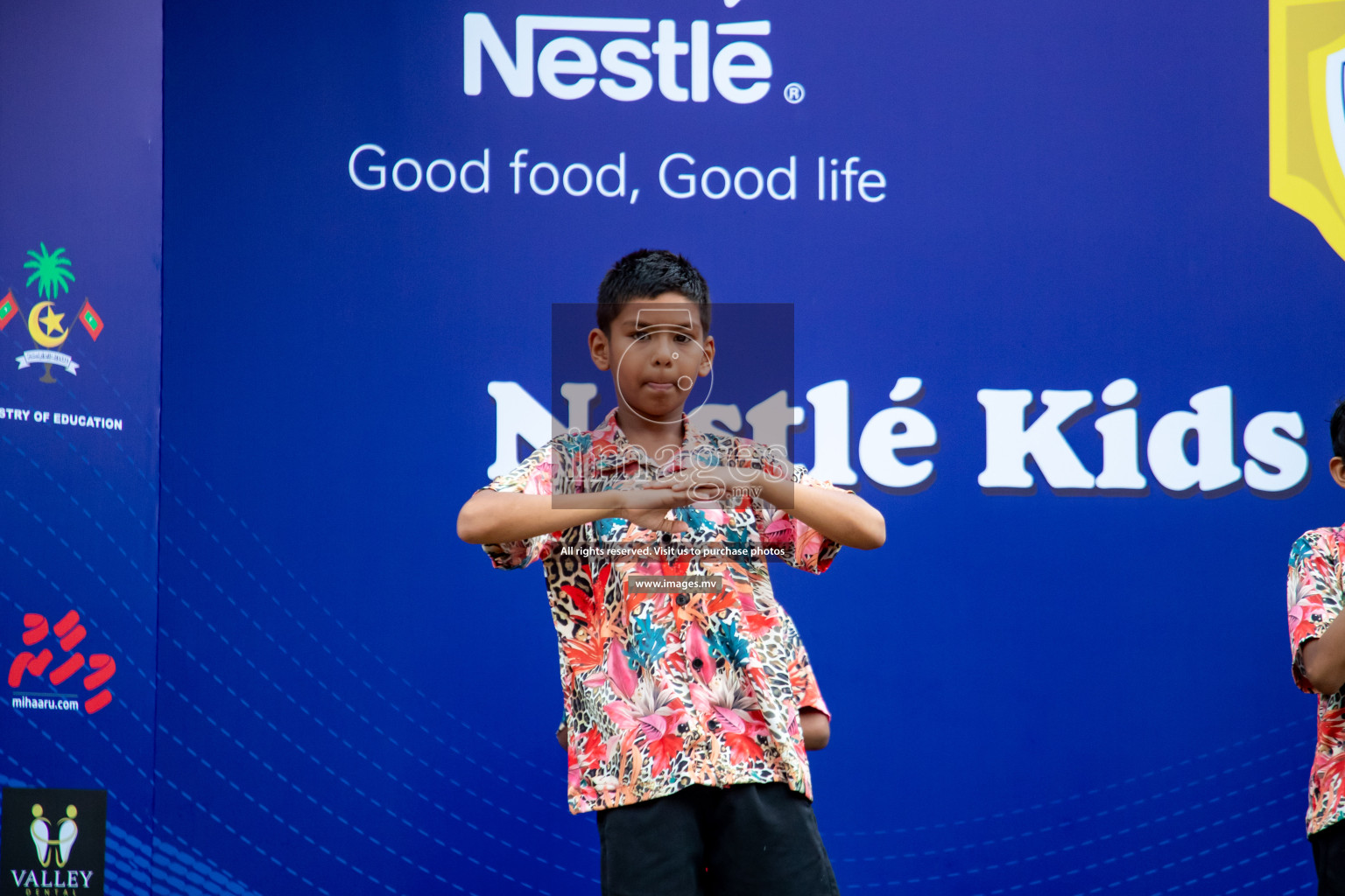 Draw Ceremony of Nestle' Kids Football Fiesta 2023 held in Artificial Beach, Male', Maldives on Saturday, 7th October 2023