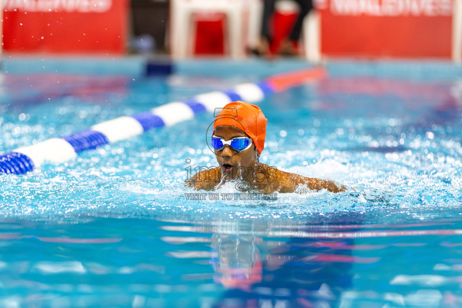 Day 3 of BML 6th National Kids Swimming Kids Festival 2025 held in Hulhumale', Maldives on Wednesday, 5th November 2024. 
Photos: Hassan Simah / images.mv