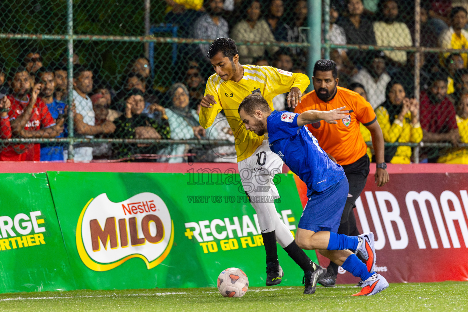 Road Recreation Club (RRC) vs STO RC in Day 1 of Club Maldives Cup 2025 was held in Rehendi Futsal Ground, Hulhumale', Maldives on Sunday, 28th September 2025. Photos: Ismail Thoriq / images.mv