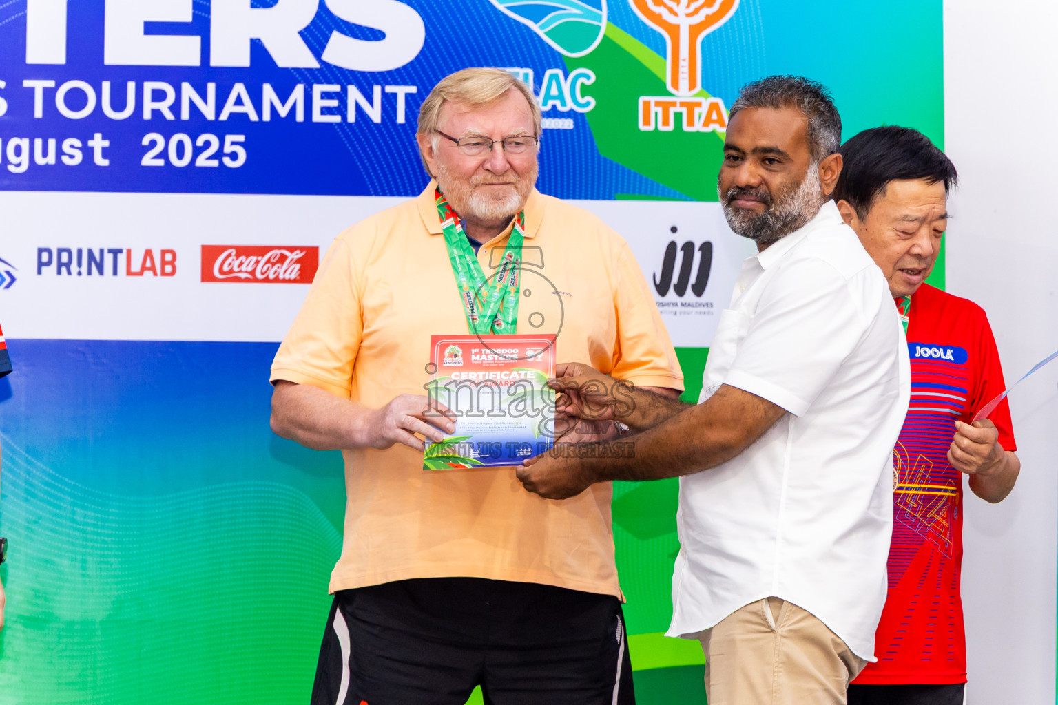 Day 3 of 1st Thoddoo Masters Table Tennis Tournament was held on Saturday, 23rd August 2025 in AA Thoddoo, Maldives. Photos: Nausham Waheed / images.mv