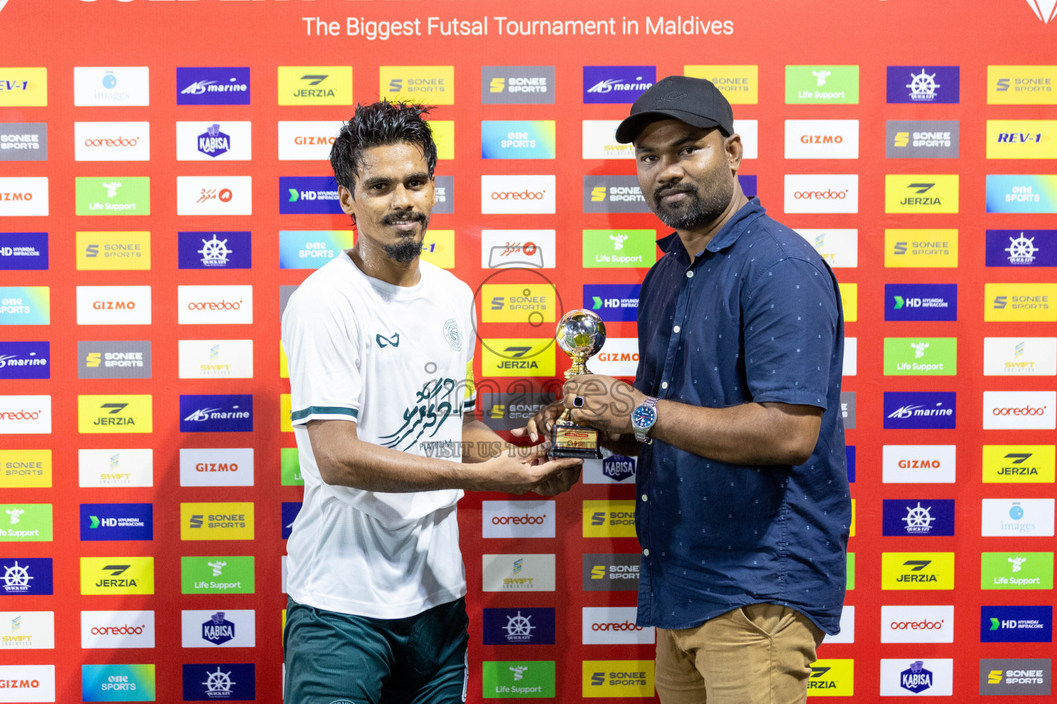 L Kalaidhoo vs L Maabaidhoo in Day 7 of Golden Futsal Challenge 2024 was held on Saturday, 20th January 2024, in Hulhumale', Maldives Photos: Nausham Waheed / images.mv