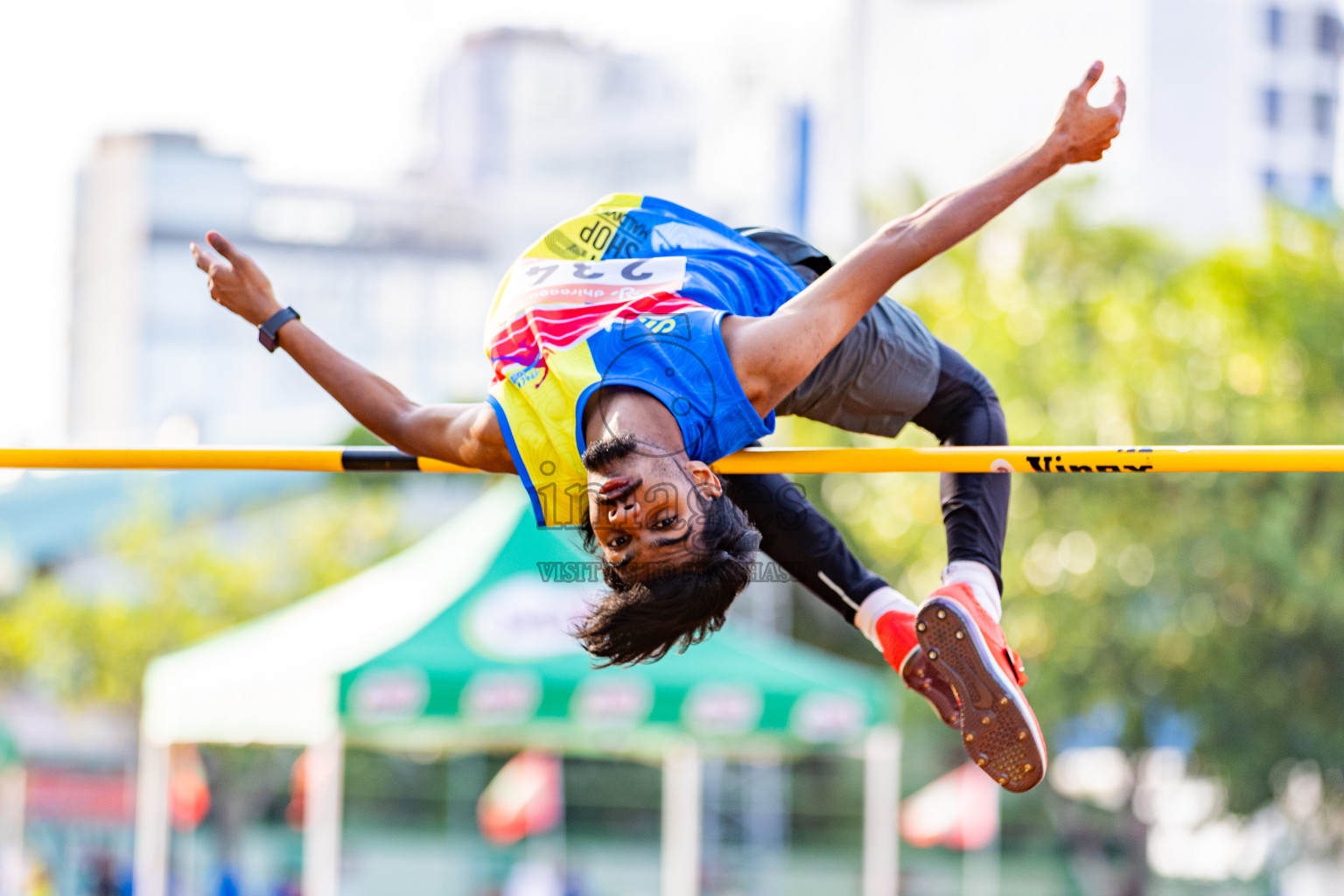 National Athletics Championship was held at Ekuveni Cricket Ground in Male', Maldives on Thursday, 14th August 2025. Photos: Areef Adam / images.mv