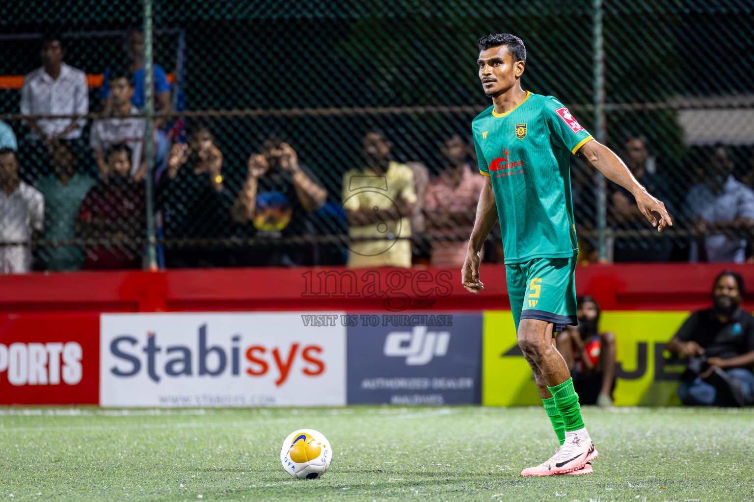 ADh Omadhoo vs ADh Mahibadhoo in Alifu Dhaalu Atoll Final on Day 23 of Golden Futsal Challenge 2025 was held on Monday , 27th January 2025, in Hulhumale', Maldives.
Photos: Ismail Thoriq / images.mv