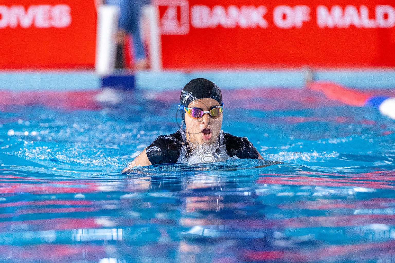 Day 4 of 20th Inter-school Swimming Competition 2024 held in Hulhumale', Maldives on Tuesday, 15th October 2024. Photos: Ismail Thoriq / images.mv