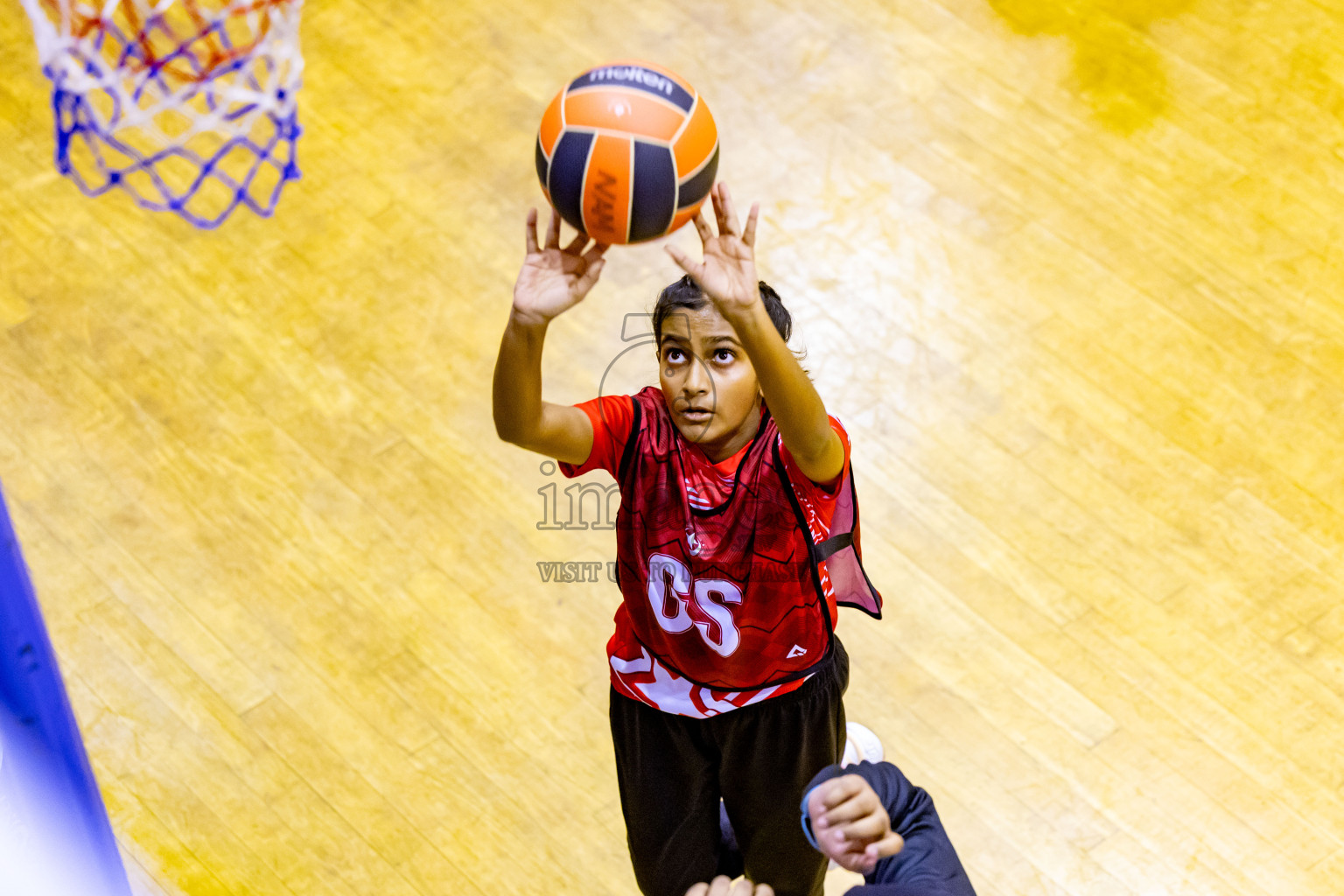 Day 10 of 25th Inter-School Netball Tournament was held in Social Center at Male', Maldives on Tuesday, 20th August 2024. Photos: Nausham Waheed / images.mv