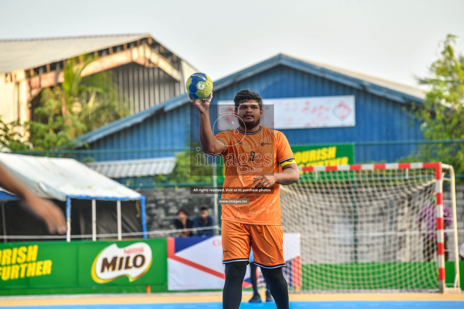 Day 4 of Milo 6th Inter Office Handball Tournament 2022 - Photos by  Nausham Waheed