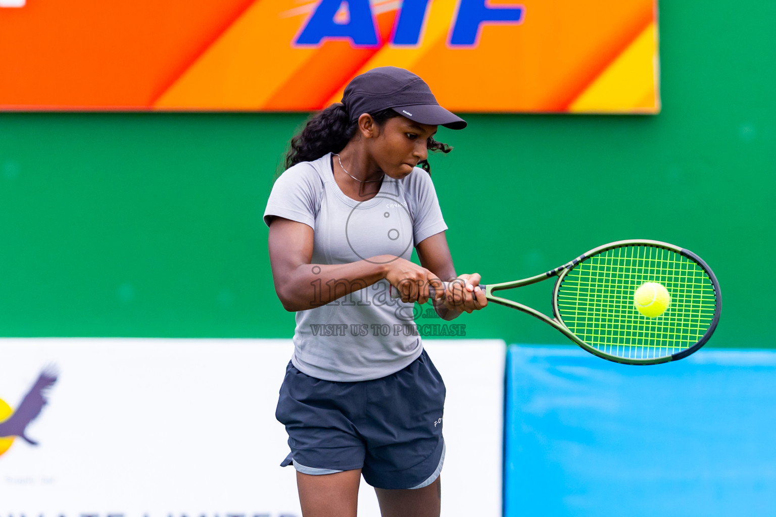 Day 5 of ATF Maldives Junior Open Tennis was held in Male' Tennis Court, Male', Maldives on Monday, 16th December 2024. Photos: Nausham Waheed/ images.mv