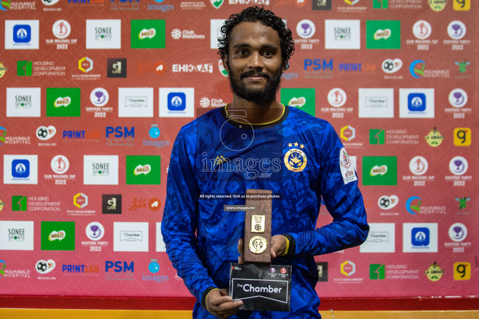 MPL vs Customs RC in Club Maldives Cup 2022 was held in Hulhumale', Maldives on Monday, 10th October 2022. Photos: Hassan Simah/ images.mv