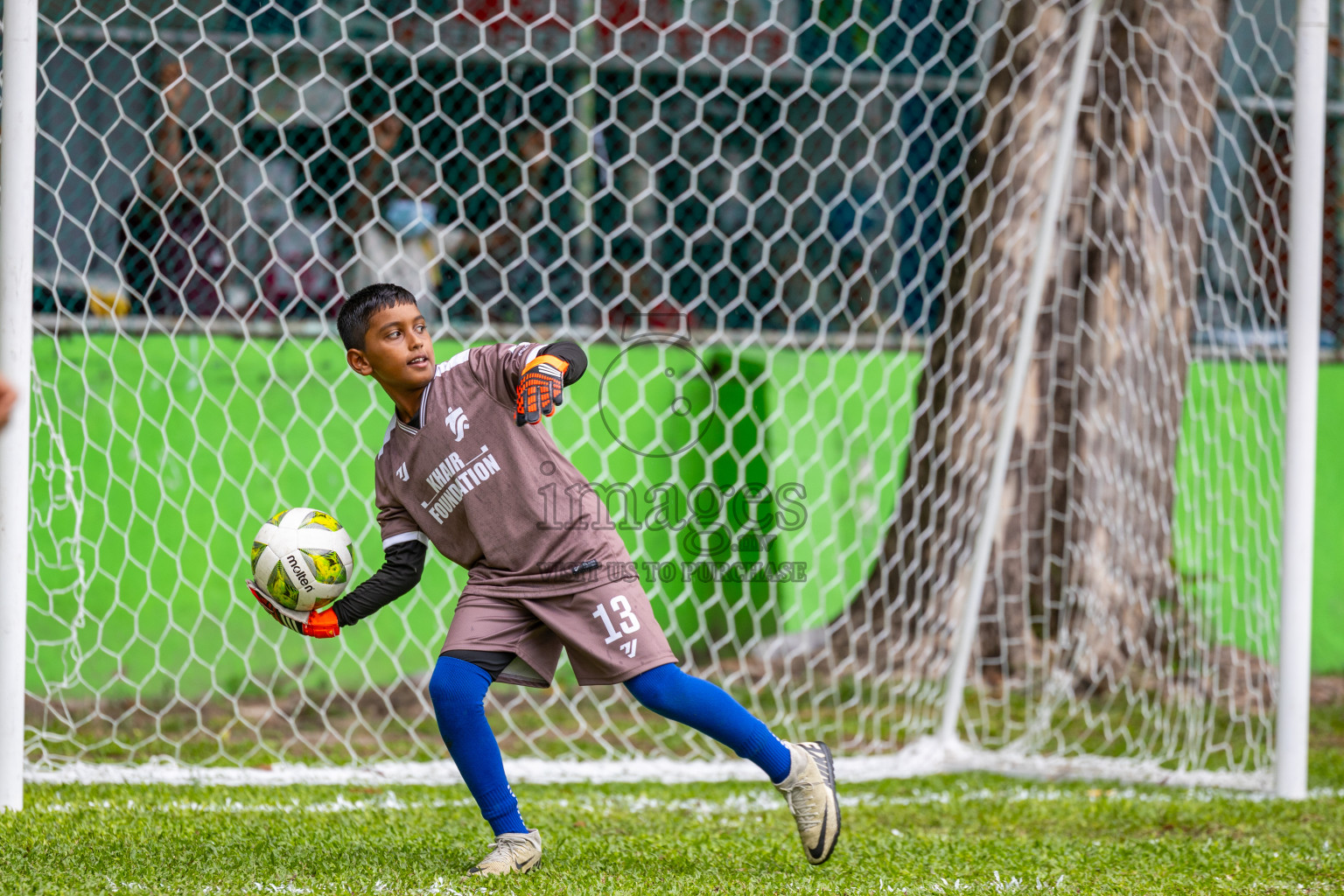 Day 1 of MILO Academy Championship 2025 (U-12) was held at Henveiru Stadium in Male', Maldives on Thursday, 1st May 2025. Photos: Ismail Thoriq / images.mv