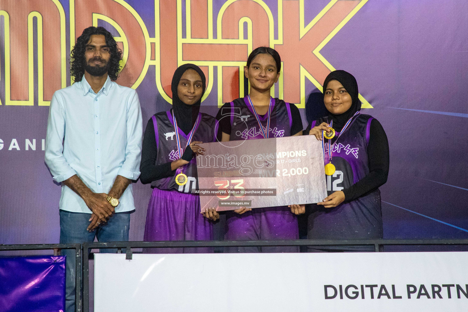 Finals of Slamdunk by Sosal u13, 15, 17 on 20th April 2023 held in Male'. Photos: Nausham Waheed / images.mv