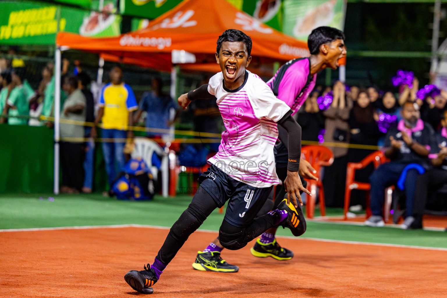 Day 11 of Interschool Volleyball Tournament 2024 was held in Ekuveni Volleyball Court at Male', Maldives on Monday, 2nd December 2024. Photos: Nausham Waheed / images.mv