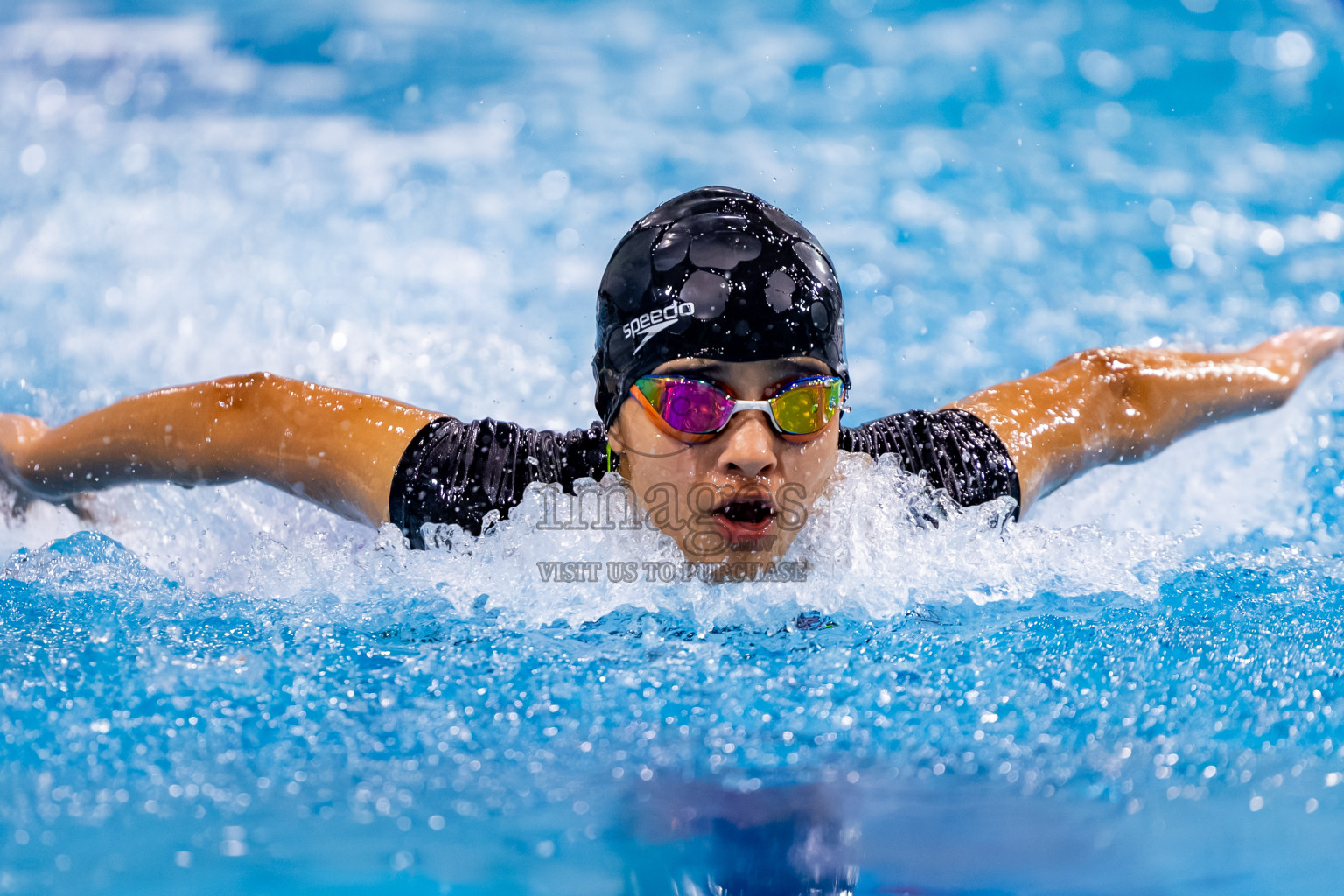 Day 3 of BML 21st Interschool Swimming Competition 2025 was held in Hulhumale' Swimming Pool, Hulhumale', Maldives on Monday, 13th October 2025. Photos: Nausham Waheed / images.mv