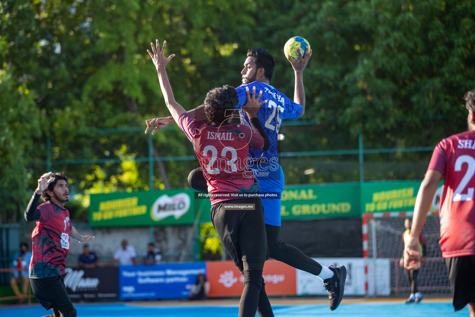 Day 11 of 6th MILO Handball Maldives Championship 2023, held in Handball ground, Male', Maldives on 30th May 2023 Photos: Nausham Waheed / Images.mv