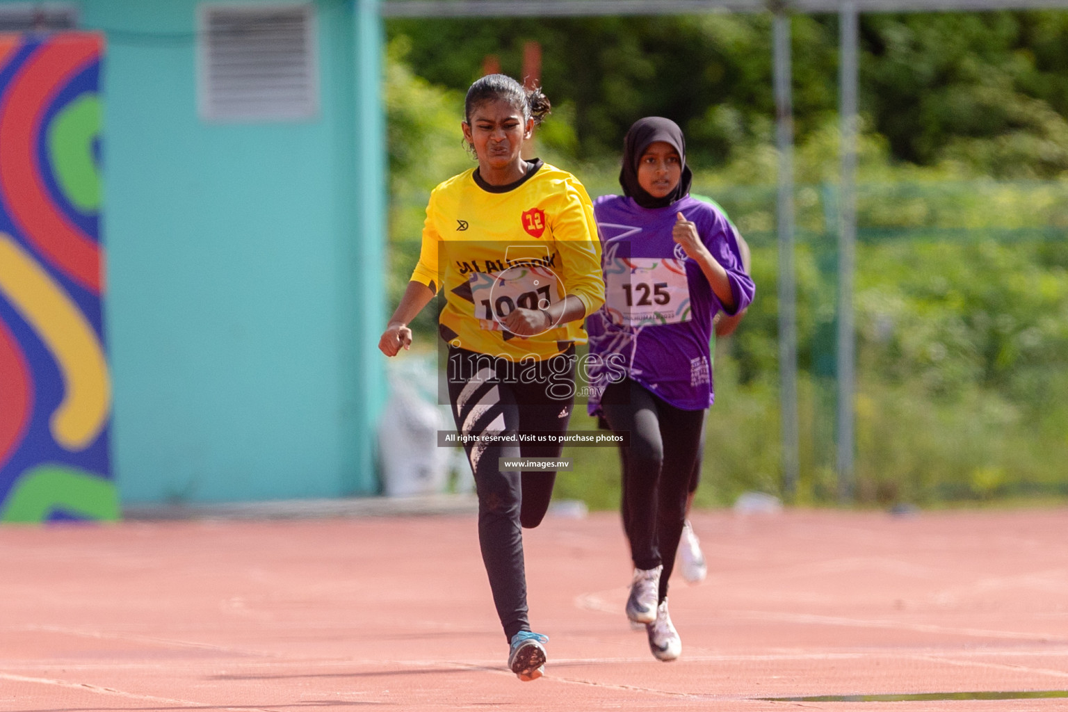 Day two of Inter School Athletics Championship 2023 was held at Hulhumale' Running Track at Hulhumale', Maldives on Sunday, 15th May 2023. Photos: Shuu/ Images.mv