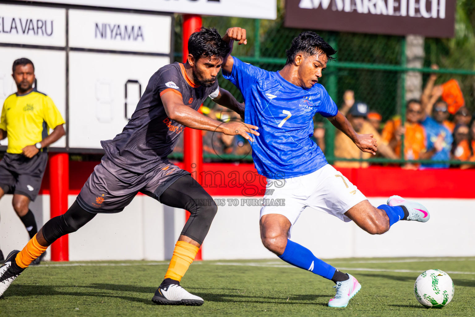 Velavaru vs Niyama in Day 4 of Resort League 2025 (Dhaalu Zone) was held on Sunday, 18th May 2025 in Niyama Private island, Dhaalu Atoll, Maldives. Photos: Nausham Waheed / images.mv