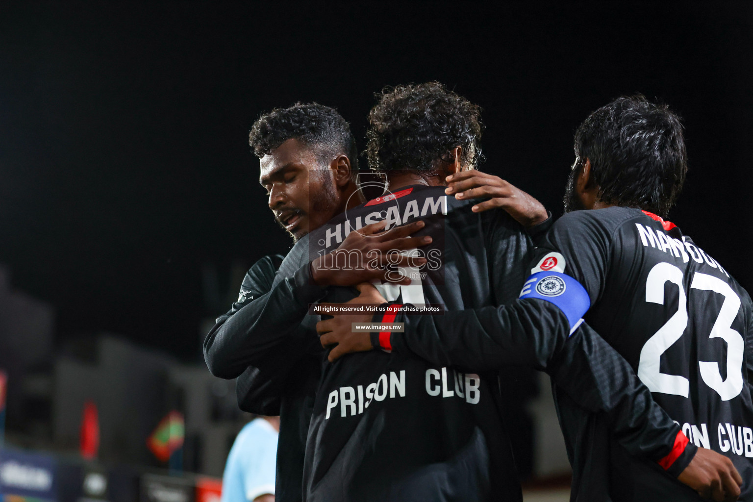 Club Fen vs Prison Club in Club Maldives Cup Classic 2023 held in Hulhumale, Maldives, on Sunday, 23rd July 2023 Photos: Nausham Waheed/ images.mv