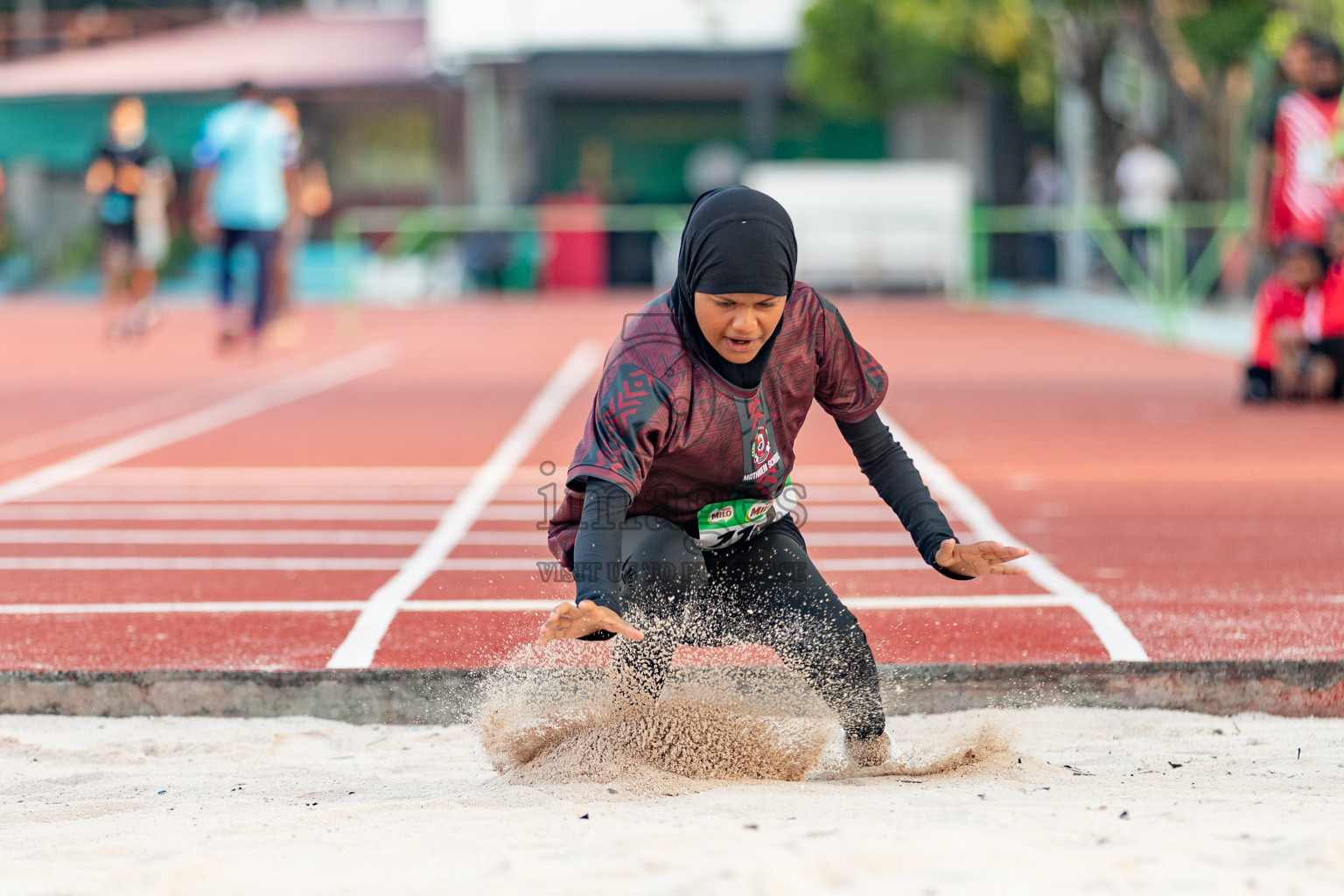 Day 4 of MILO Athletics Association Championship was held on Friday, 8th March 2024 in Male', Maldives. Photos: Hasna Hussain