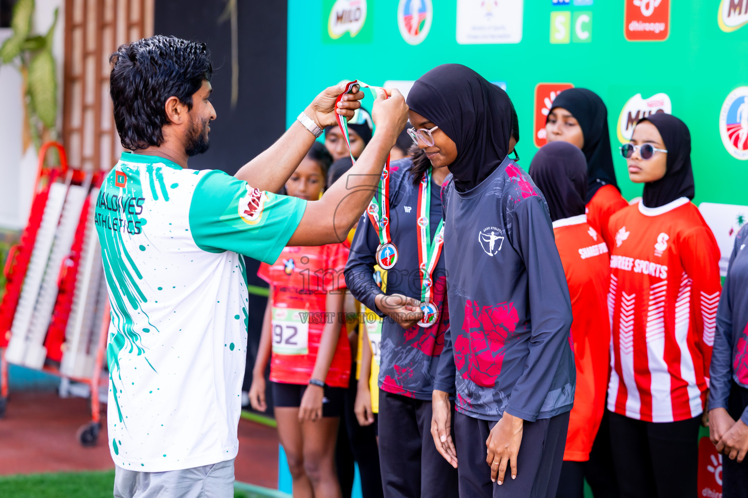 Day 3 of 12th Milo Association Championships was held in Ekuveni Track at Male', Maldives on Saturday, 26th April 2025. Photos: Nausham Waheed  / images.mv