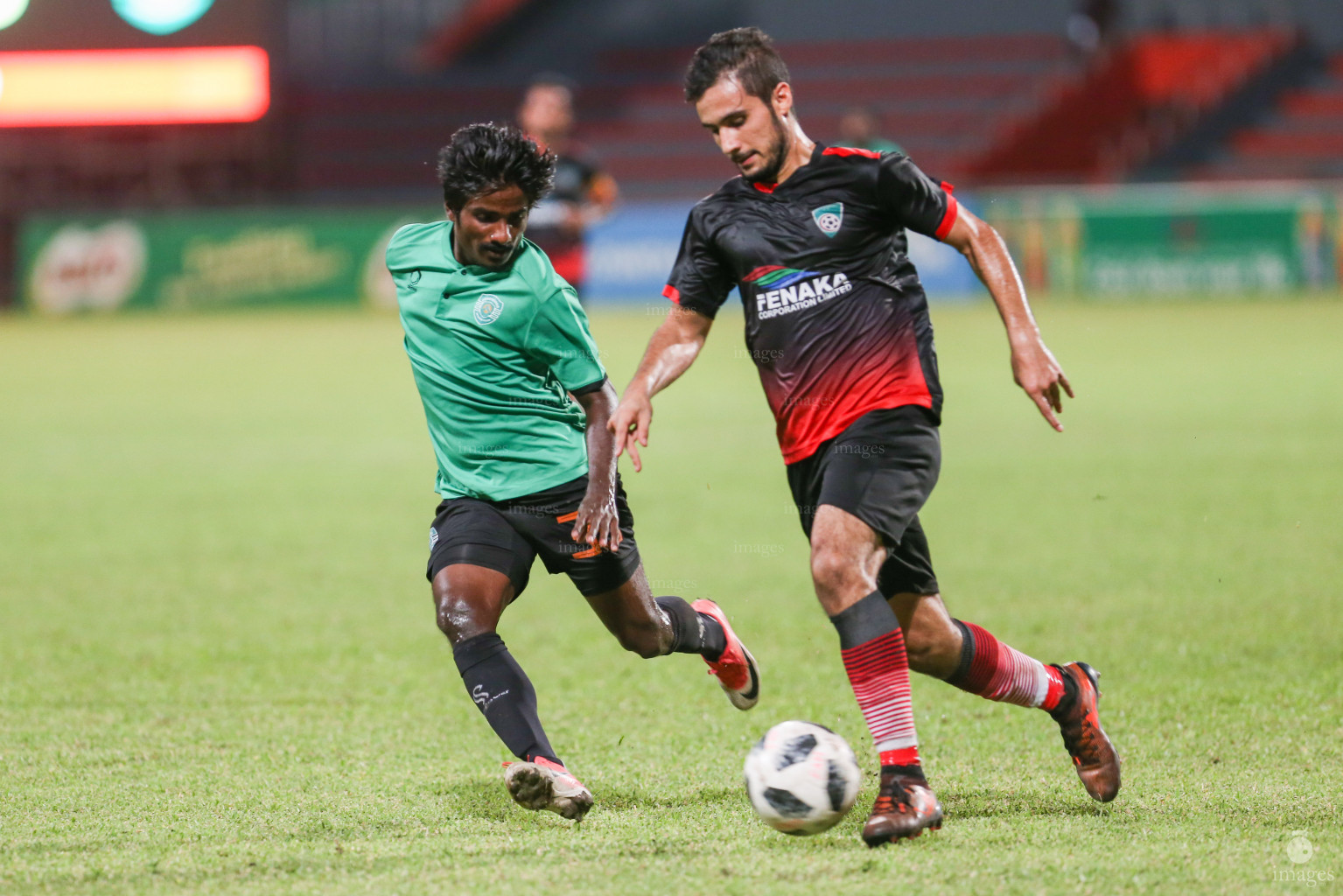 Dhiraagu Dhivehi Premier League 2018Fehendhoo vs Foakaidhoo, Male' Maldives, Thursday, September 27, 2018 (Images.mv Photo/Suadh Abdul Sattar)