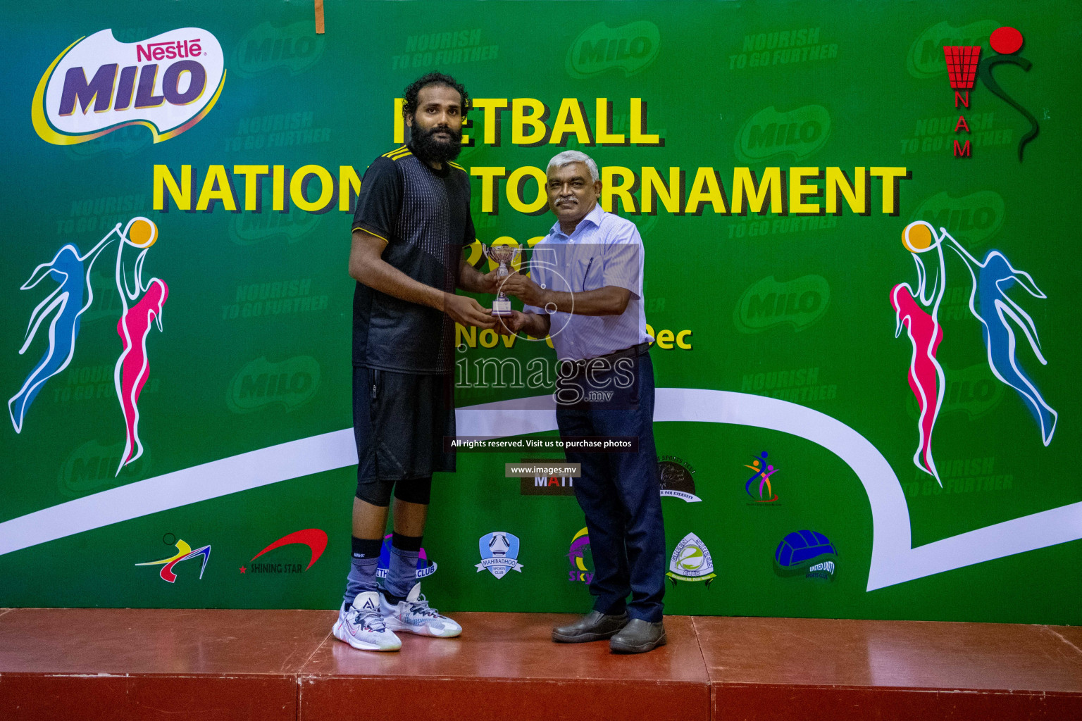 Kulhudhuffushi Youth & R.C vs Club Matrix in the Finals of Milo National Netball Tournament 2021 held on 4th December 2021 in Male', Maldives Photos: Ismail Thoriq, Maanish / images.mv