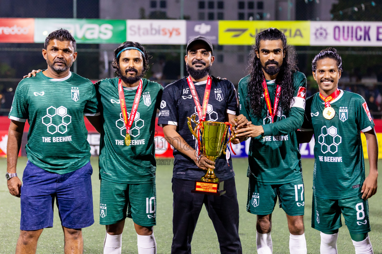 Th Thimarafushi vs Th Hirilandhoo in Thaa Atoll Finals Day 26 of Golden Futsal Challenge 2025 was held on Thursday , 30th January 2025, in Hulhumale', Maldives. Photos: Nausham Waheed / images.mv