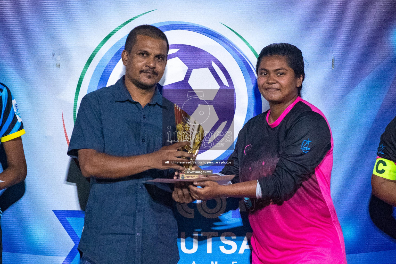 Final of MFA Futsal Tournament 2023 on 10th April 2023 held in Hulhumale'. Photos: Nausham waheed /images.mv