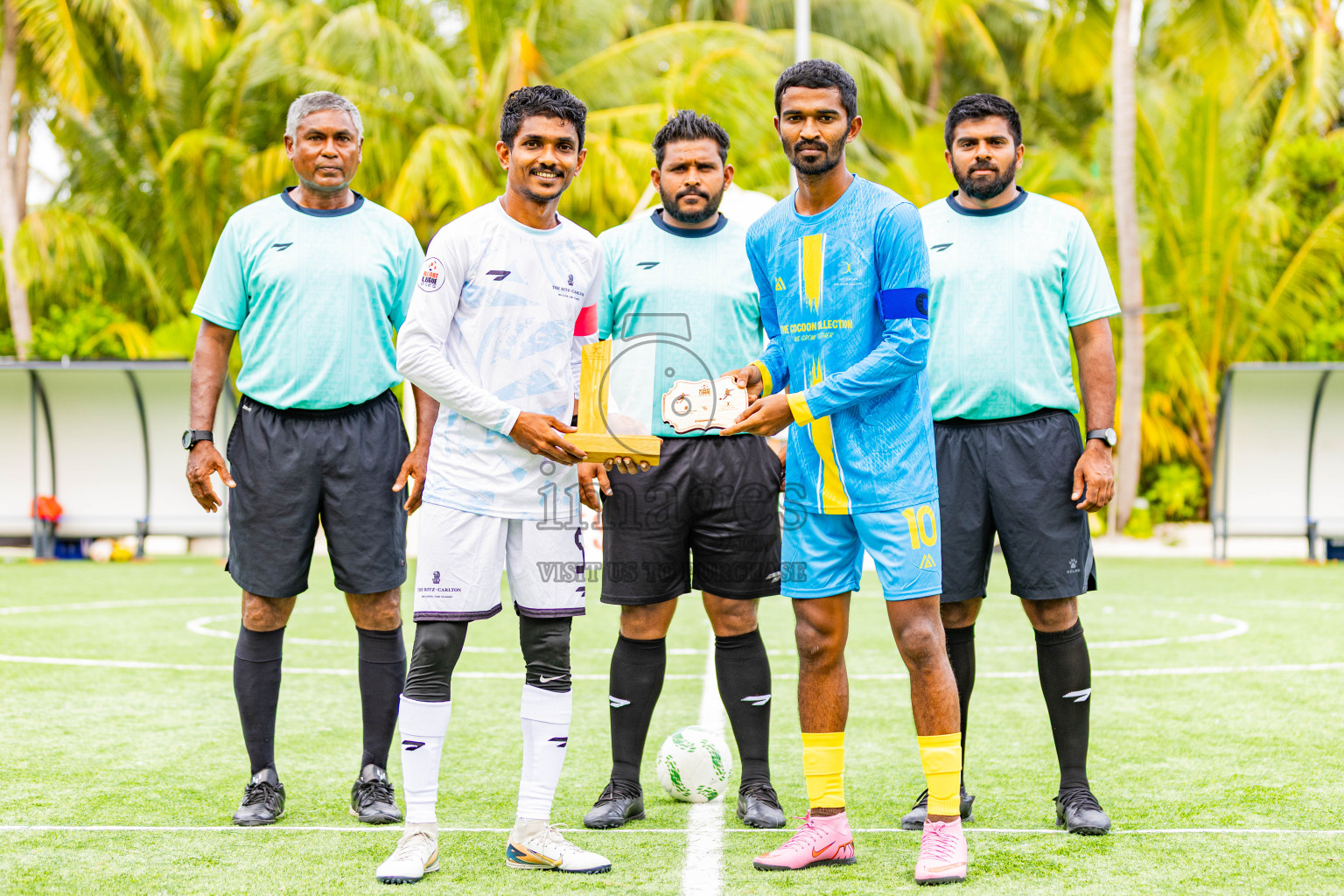Joy Island vs THE RITZ CARLTON in Resort League 2025 (North Male Zone) day 8 was held on Wednesday, 10th September 2025 in One And Only Reethi Rah Maldives Resort, Photos: Areef Adam / images.mv