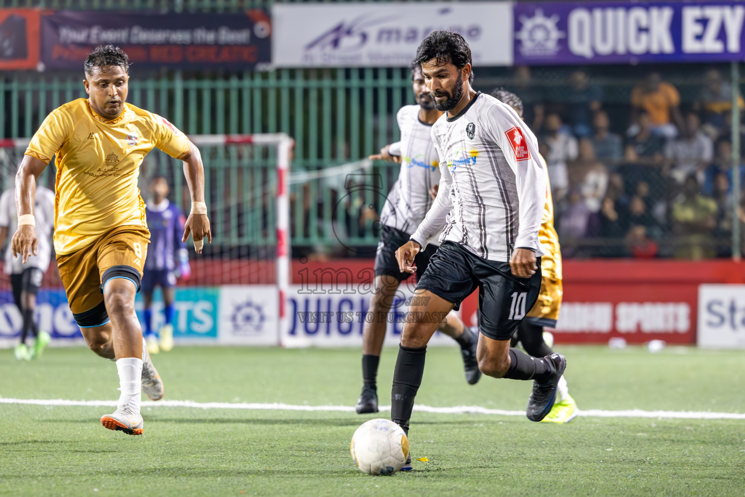 N Holhudhoo vs N Miladhoo in Noonu Atoll Final in Day 24 of Golden Futsal Challenge 2025 was held on Tuesday , 28th January 2025, in Hulhumale', Maldives. Photos: Ismail Thoriq / images.mv