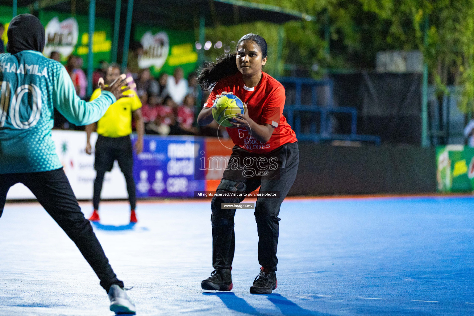 Day 1 of 7th Inter-Office/Company Handball Tournament 2023, held in Handball ground, Male', Maldives on Friday, 16th September 2023 Photos: Nausham Waheed/ Images.mv