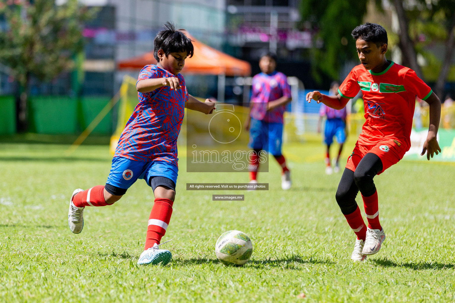 Day 1 of MILO Academy Championship 2023 (U12) was held in Henveiru Football Grounds, Male', Maldives, on Friday, 18th August 2023.