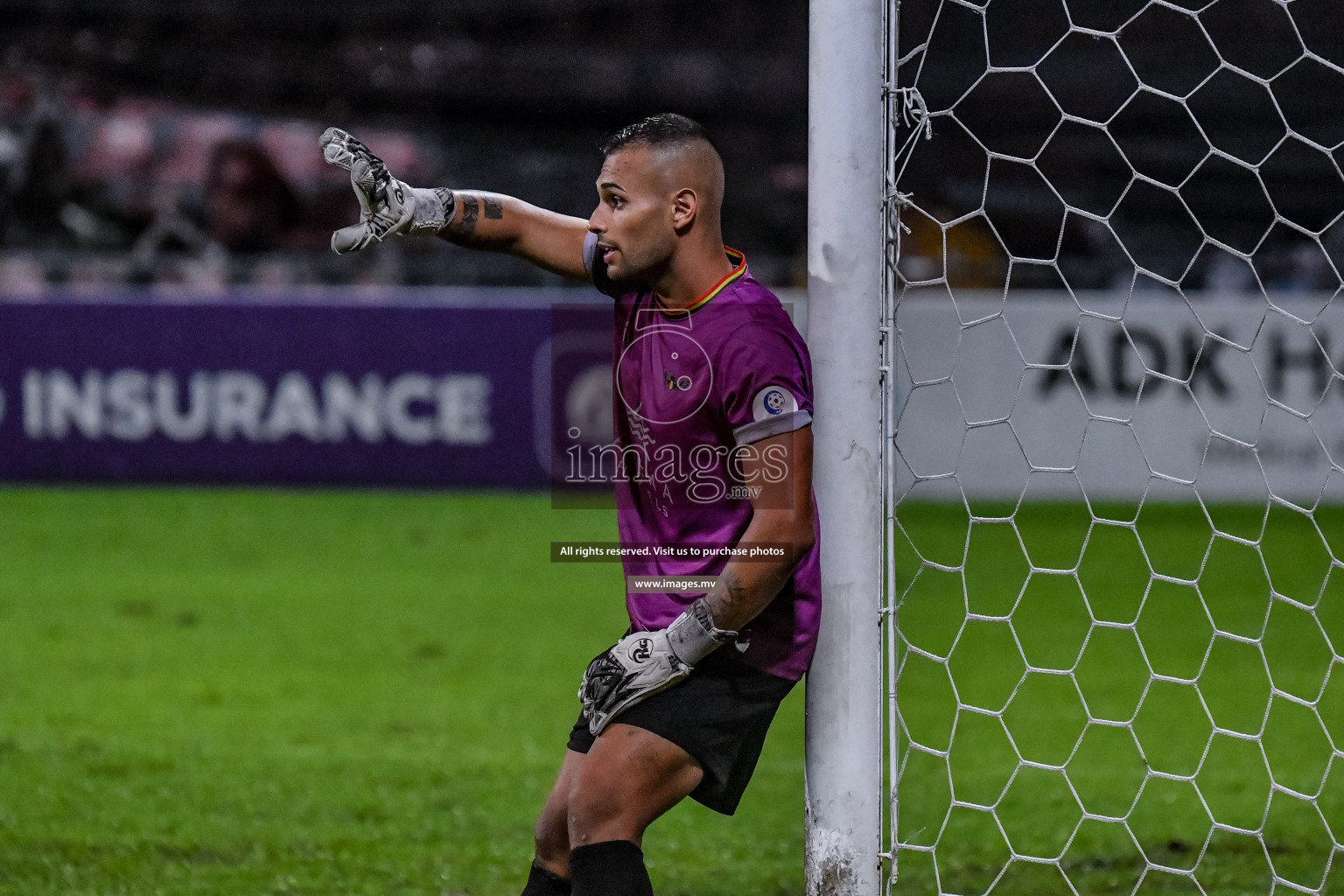 Super United Sports vs Da Grande in Dhivehi Premier League Qualification 22 on 30th Aug 2022, held in National Football Stadium, Male', Maldives Photos: Nausham Waheed / Images.mv