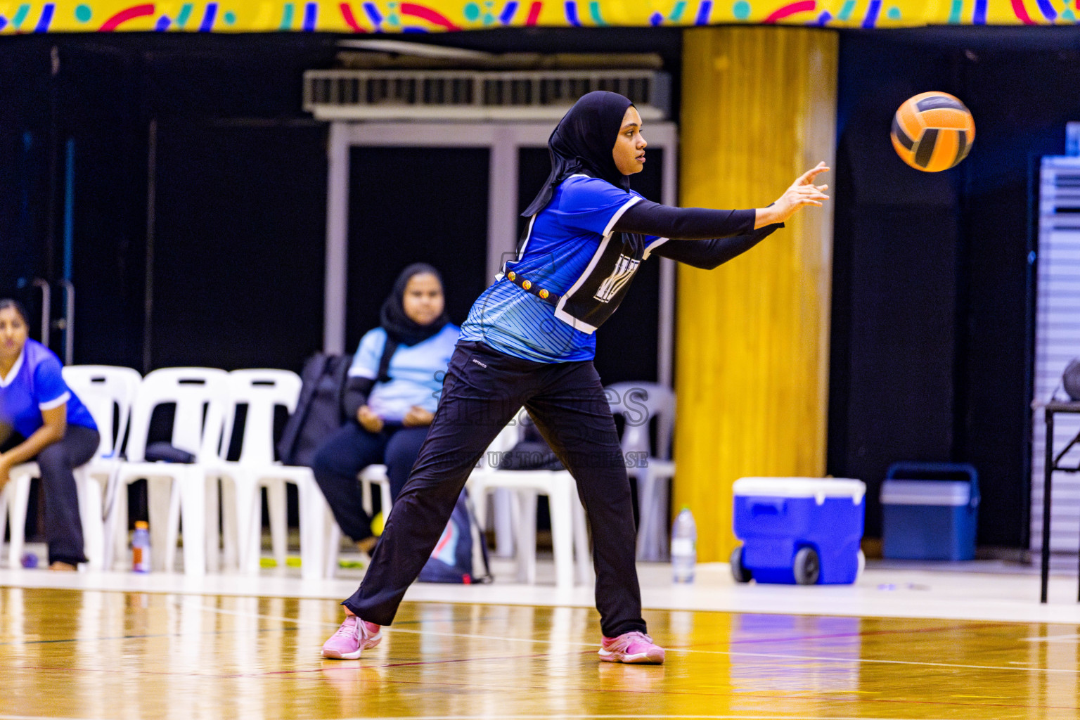 Semi Final of 23rd Netball Association Championship was held in Social Canter at Male', Maldives on Saturday, 4th May 2024. Photos: Nausham Waheed / images.mv