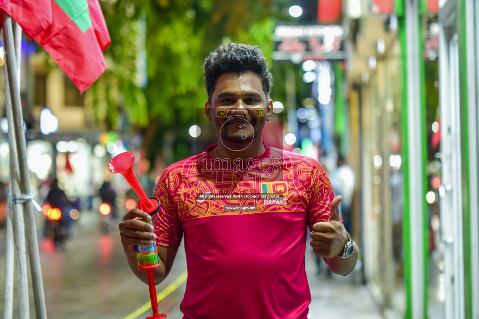 Nepal vs Sri Lanka in SAFF Championship 2021 held on 4th October 2021 in Galolhu National Stadium, Male', Maldives