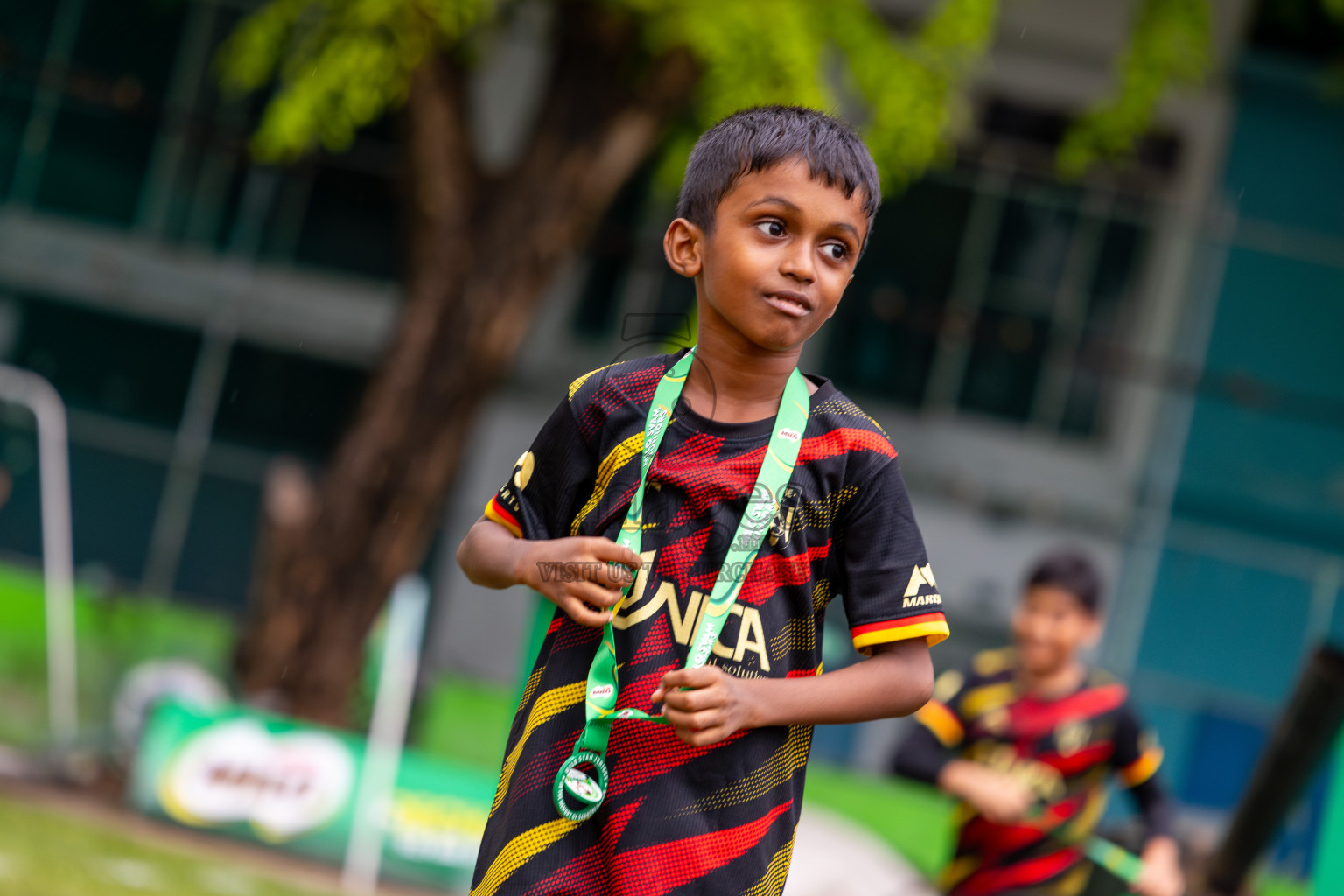 Day 3 of MILO SVAM Juniors 2025 (U-8) was held at Henveiru Stadium in Male', Maldives on Saturday, 28th June 2025. Photos: Ismail Thoriq / images.mv