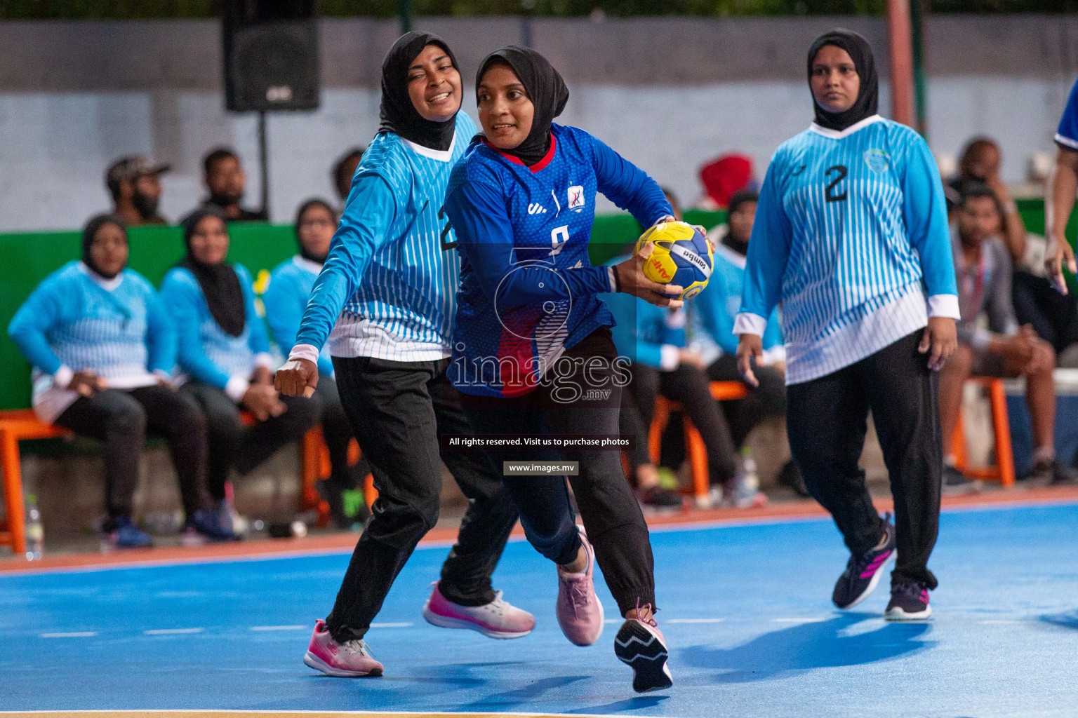 Milo 8th National Handball Tournament Day3, 17th December 2021, at Handball Ground, Male', Maldives. Photos by Shuu Abdul Sattar