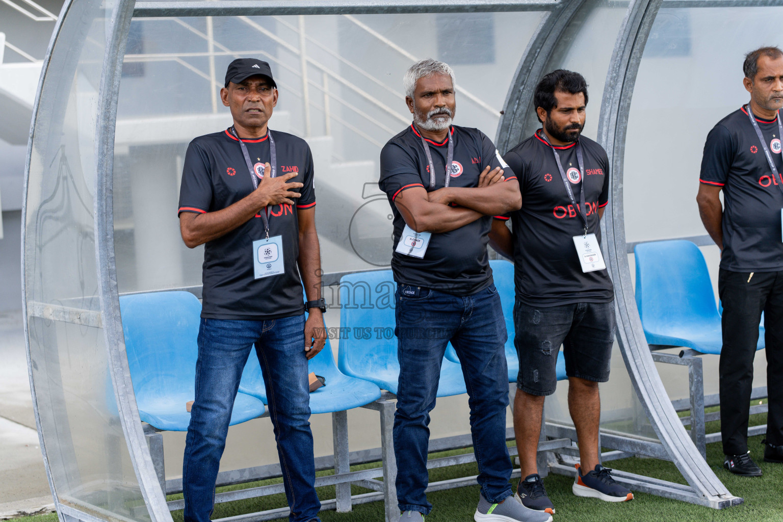 CC Sports Club VS Aajeelakah Eydhafushi FA in Day 6 of Eydhafushi Cup 2025 held in Eydhafushi Football Stadium at B. Eydhafushi, Maldives on Wednesday, 10th September 2025. Photos: Arif Rasheed / images.mv