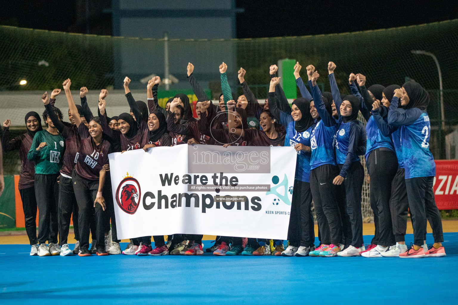 Finals of 6th MILO Handball Maldives Championship 2023, held in Handball ground, Male', Maldives on 10th June 2023 Photos: Nausham waheed / images.mv