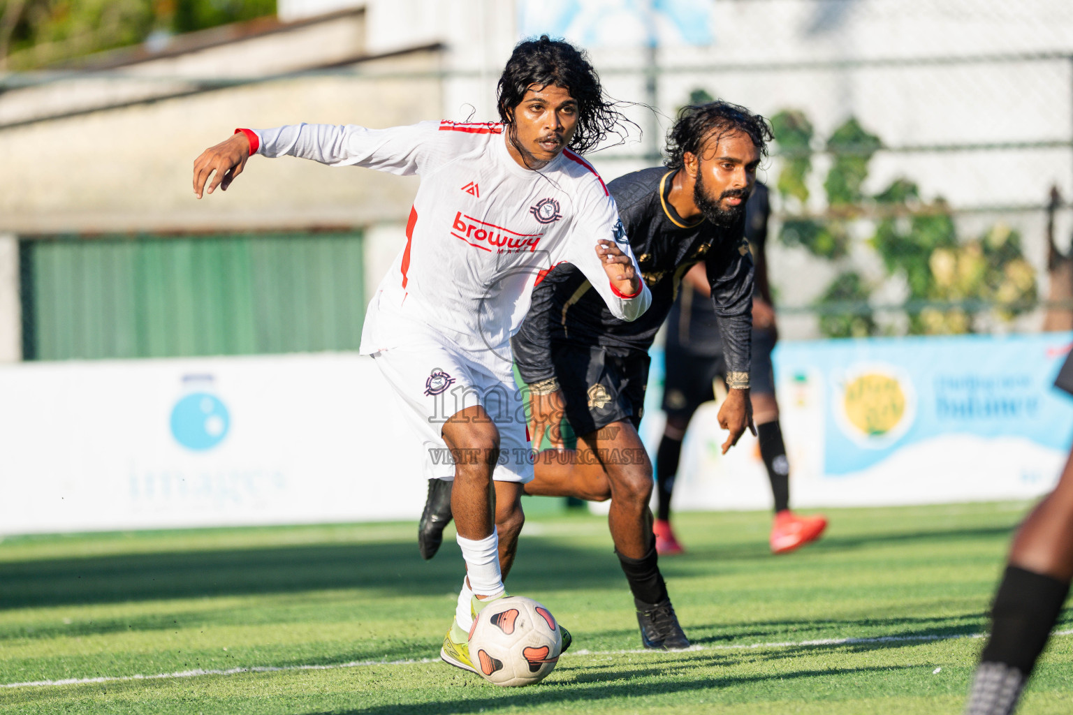 Outreef SC VS Lecrose SC in Day 3 - Fonadhoo Youth Futsal Challenge 2025 held in Fonadhoo Futsal Stadium, L. Fonadhoo, Maldives on Tuesday, 28th October 2025 Photos: Arif Rasheed / images.mv