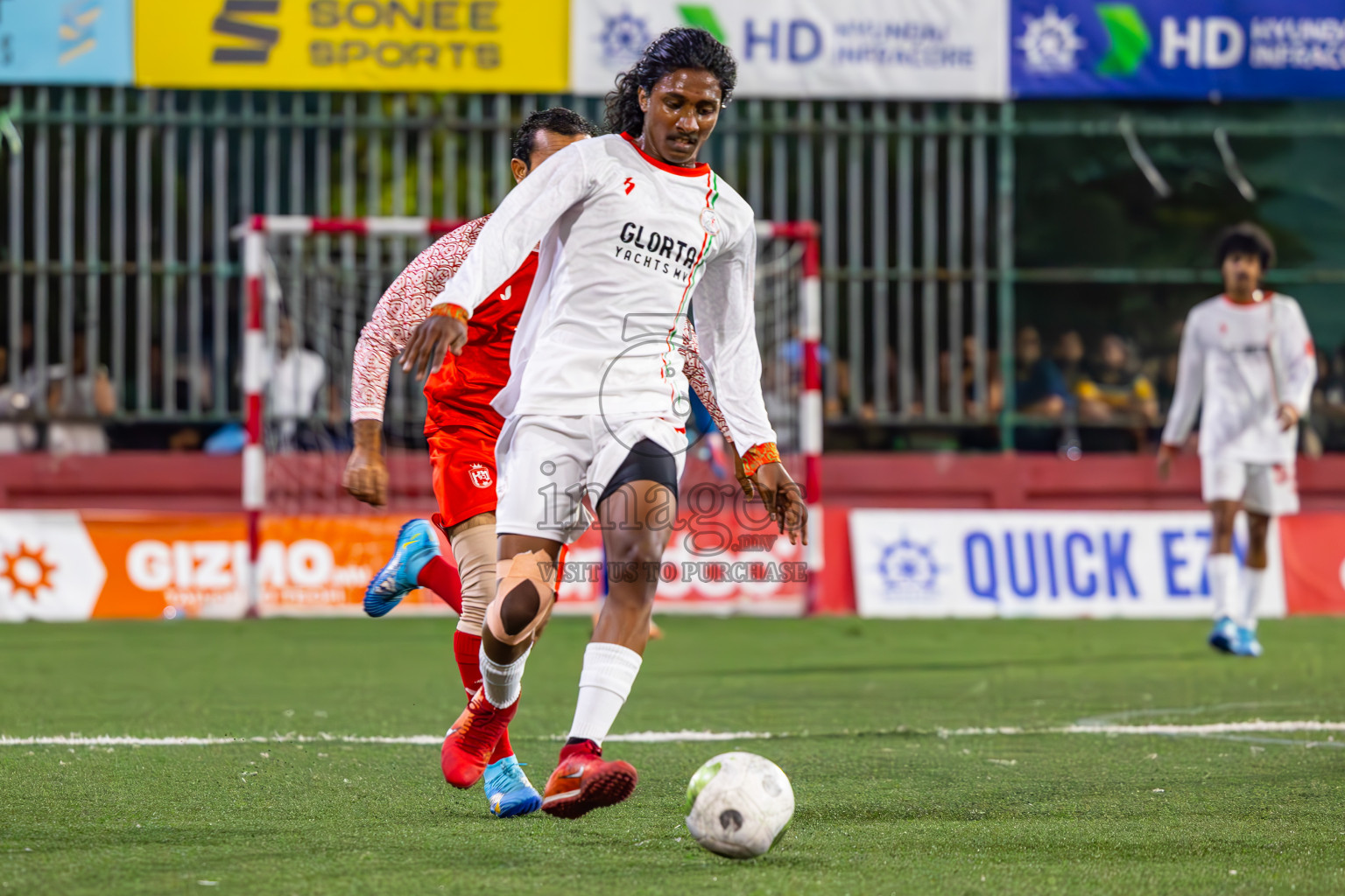 L Isdhoo vs L Maavah in Day 24 of Golden Futsal Challenge 2024 was held on Wednesday , 7th February 2024 in Hulhumale', Maldives
Photos: Ismail Thoriq / images.mv