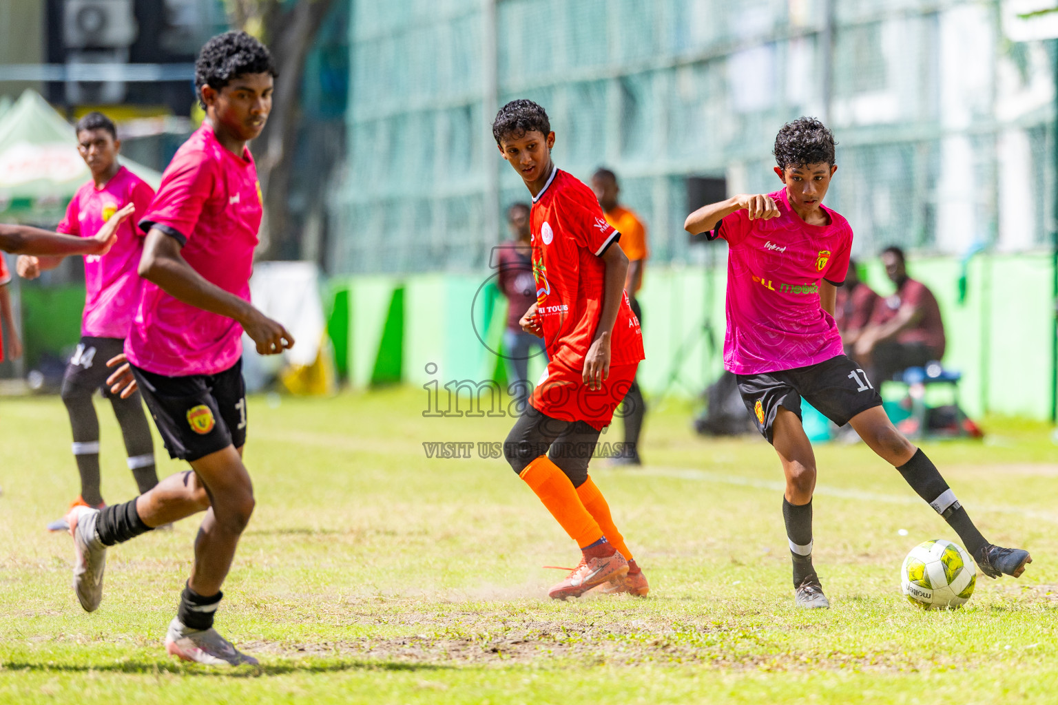 Day 5 of MILO Academy Championship 2025 (U14) was held on Monday, 3rd November 2025 at Henveiru Football Grounds, Male', Maldives . 

Photos: Mohamed Mahfooz Moosa / images.mv